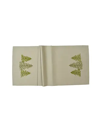SANDER | Weihnachts Mitteldecke 85x85cm WOODLANDS Red | camel